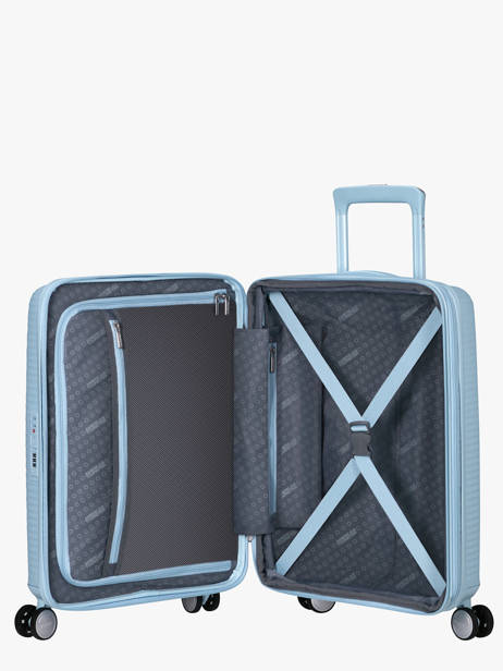 Soundbox Cabin Luggage American tourister Blue soundbox 32G001 other view 3