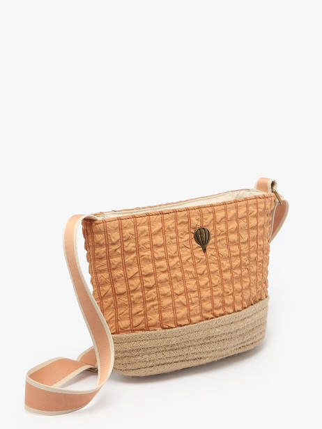Sac Bandoulière Gaufrette Polyester Le voyage en panier Orange gaufrette PM881 vue secondaire 2