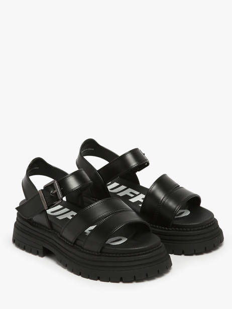 Platform Sandals Lenox Buffalo Black women 1602274 other view 1