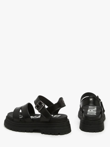 Platform Sandals Lenox Buffalo Black women 1602274 other view 2