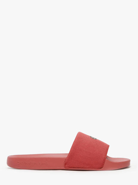 Flip Flops Calvin klein jeans Red women 1713GAM other view 2
