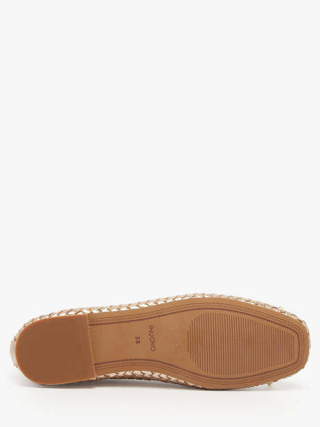 Ballerinas In Leather Inuovo Gold women A92002 other view 5