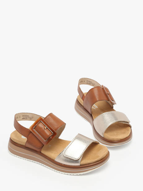 Platform Sandals In Leather Remonte Multicolor women 22 other view 1