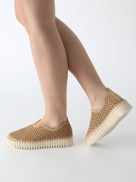 Moccasins Ilse jacobsen Brown women TULI3373 other view 1