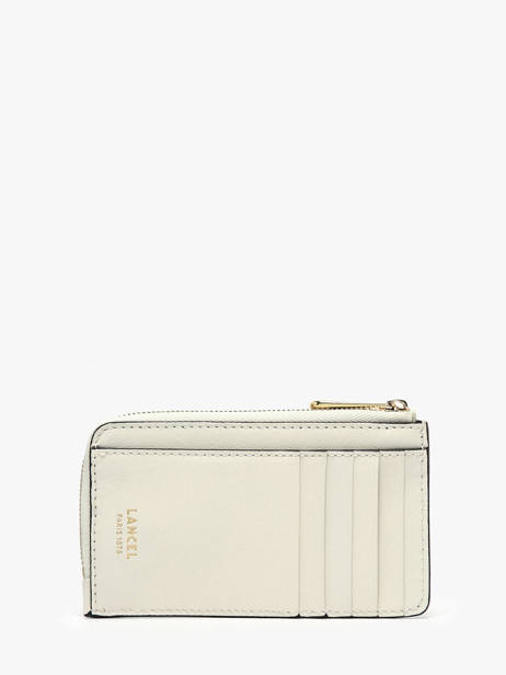 Leather Angèle Card Holder Lancel Beige angele A13158 other view 2