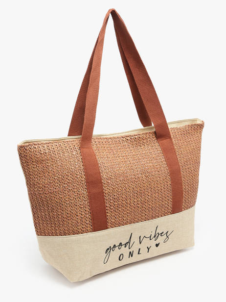 Shoulder Bag Plage Gerard pasquier Brown plage P25021 other view 2
