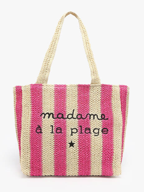 Sac Porté épaule Cabas Polyester Gerard pasquier Rose cabas P25032