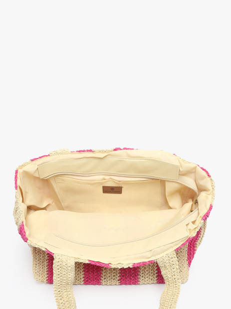 Sac Porté épaule Cabas Polyester Gerard pasquier Rose cabas P25032 vue secondaire 3