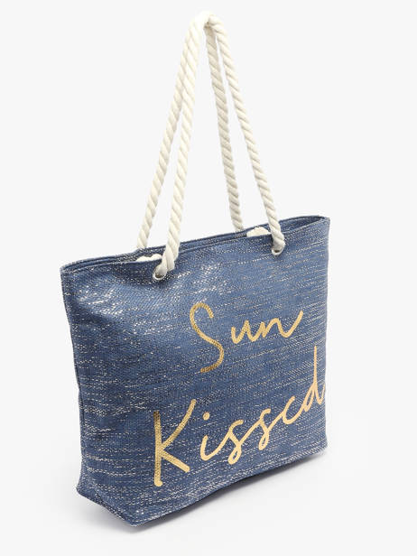 Sac Porté épaule Plage Polyester Gerard pasquier Bleu plage P24022 vue secondaire 2