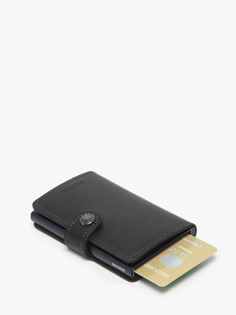 Leather Original Card Holder Secrid Black original MO other view 1