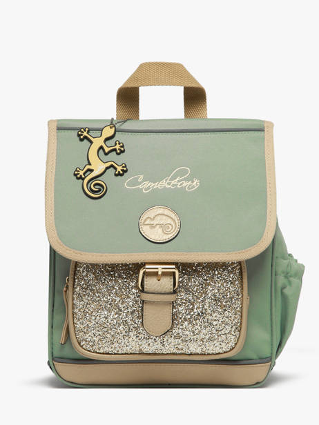 Sac à Dos 1 Compartiment Cameleon Vert vintage fantasy SD30