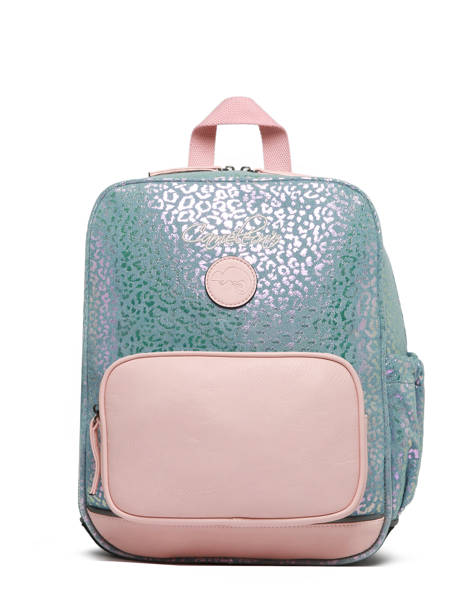 1 Compartment Backpack Cameleon Blue vintage fantasy SD33 other view 7