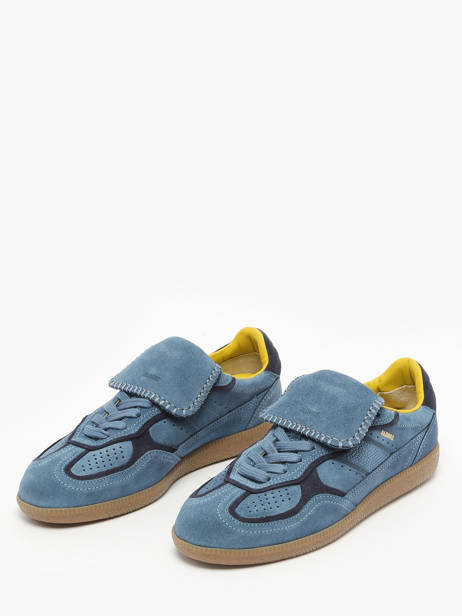 Sneakers In Leather Alohas Blue women 10091702 other view 1