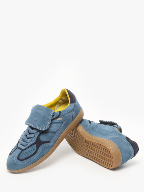 Sneakers In Leather Alohas Blue women 10091702 other view 2
