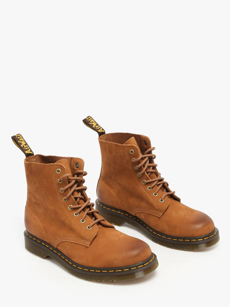 Boots 1460 Pascal In Leather Dr martens Brown men 40967200 other view 1