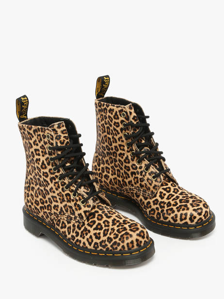 Boots 1460 Pascal In Leather Dr martens Brown women 41657200 other view 1