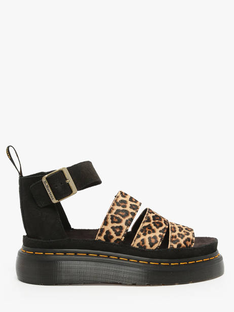 Sandals Clarissa Ii Quad In Leather Dr martens Brown women 41794960