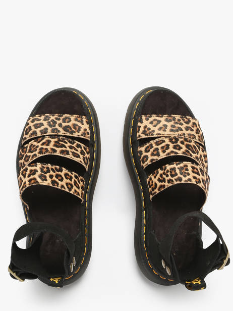 Sandals Clarissa Ii Quad In Leather Dr martens Brown women 41794960 other view 3