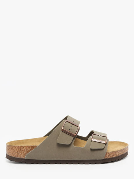 Slippers Arizona Bfbc Stone Birkenstock Gray men 151211