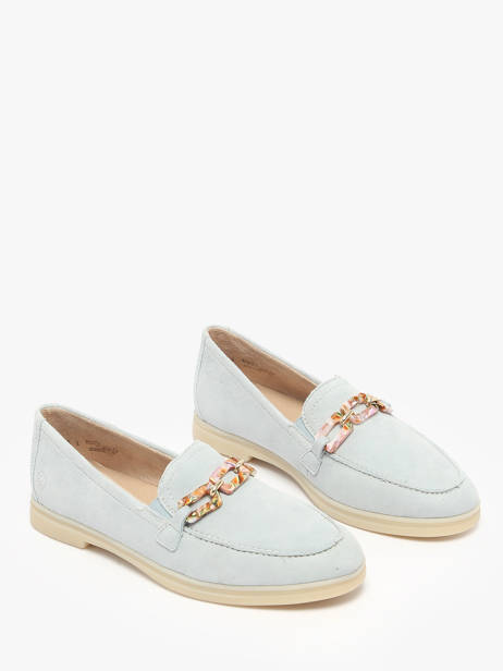 Moccasins In Leather Remonte Blue women 12 other view 1