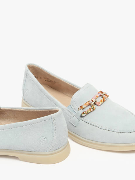 Moccasins In Leather Remonte Blue women 12 other view 2