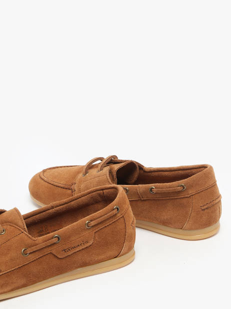 Boat Shoes In Leather Tamaris Brown women 44 other view 2