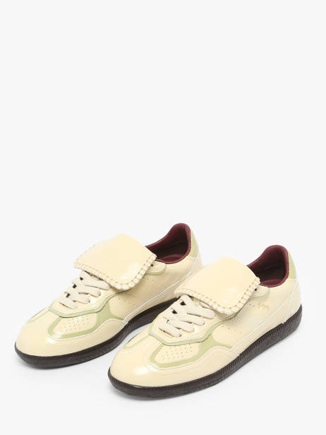 Sneakers In Leather Alohas Beige women 10082902 other view 1