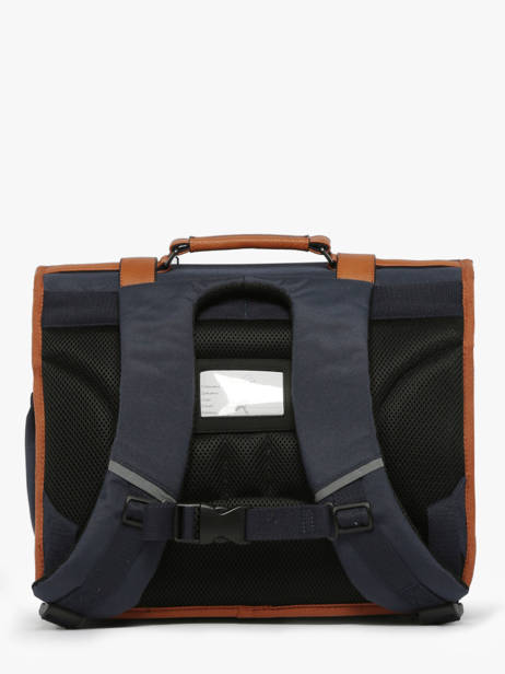 Satchel For Kids 2 Compartments Cameleon Brown vintage urban CA38 other view 4