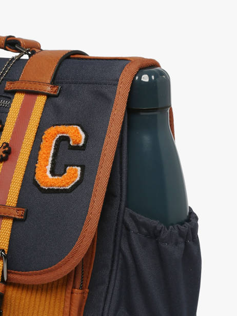Satchel For Kids 2 Compartments Cameleon Brown vintage urban CA38 other view 5