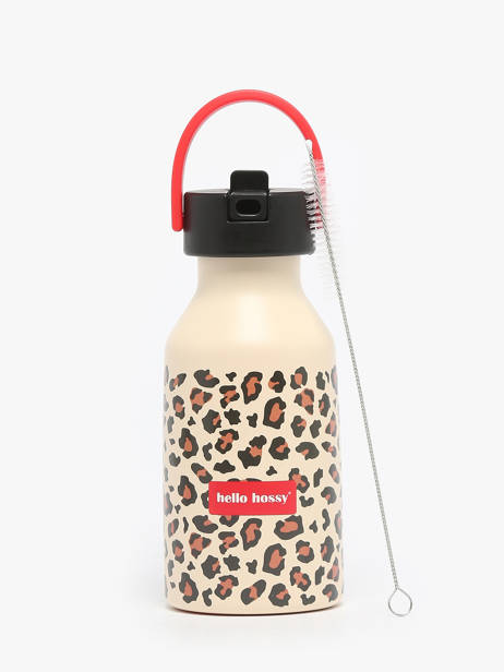 Drinking Bottle Hello hossy Beige cool kids 350M other view 2