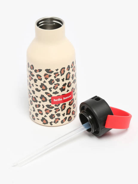 Drinking Bottle Hello hossy Beige cool kids 350M other view 3