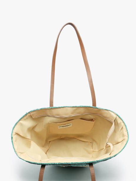 Shoulder Bag Koa Les tropeziennes Green koa TZ01 other view 2