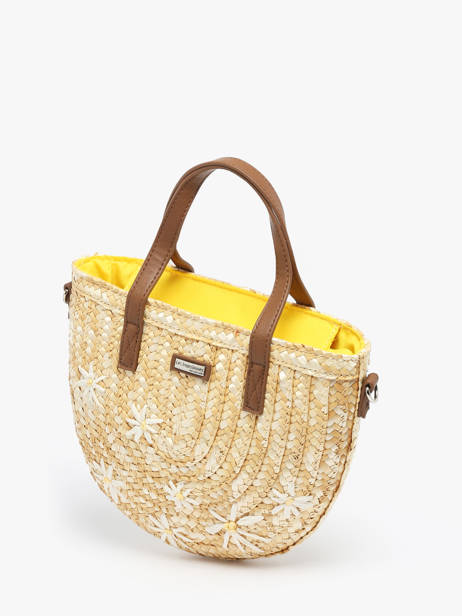 Satchel Koa Les tropeziennes Beige koa TZ03 other view 1