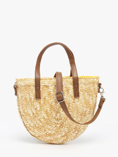 Satchel Koa Les tropeziennes Beige koa TZ03 other view 3