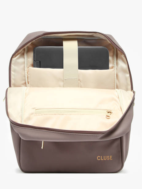 Sac à Dos Cluse Marron backpack CX044 vue secondaire 2