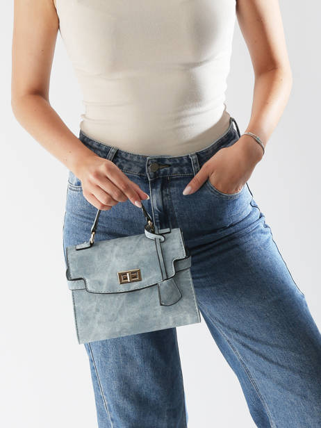 Sac Bandoulière City Jeans Miniprix Bleu city jeans 5 vue secondaire 1