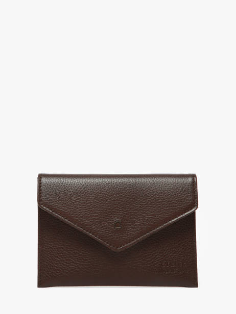 Porte-papiers Madras Cuir Etrier Marron madras EMAD054