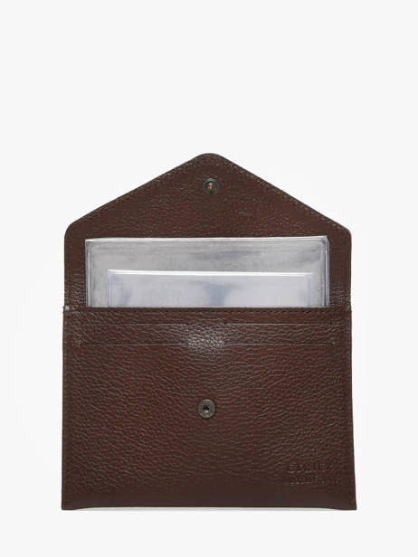 Porte-papiers Madras Cuir Etrier Marron madras EMAD054 vue secondaire 1