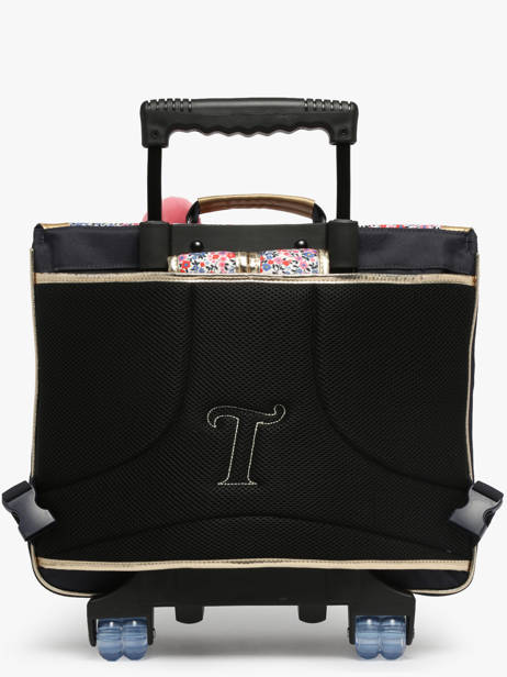 Cartable à Roulettes 2 Compartiments Tann's Bleu les fantaisies f 43265 vue secondaire 5