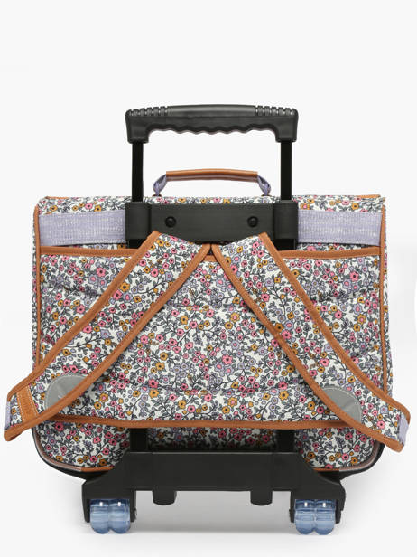 Cartable à Roulettes 2 Compartiments Tann's Multicolore les fantaisies f 43263 vue secondaire 4