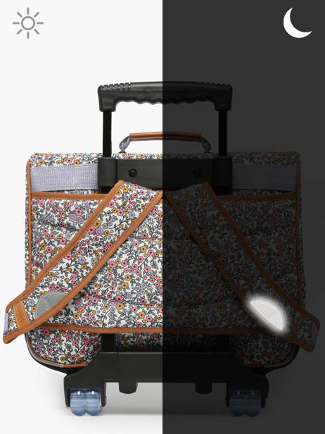 Cartable à Roulettes 2 Compartiments Tann's Multicolore les fantaisies f 43263 vue secondaire 6