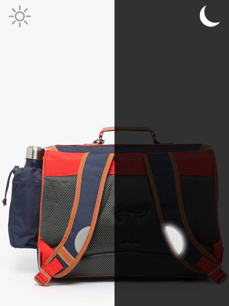 Cartable 2 Compartiments Tann's Rouge les fantaisies g 33124 vue secondaire 5