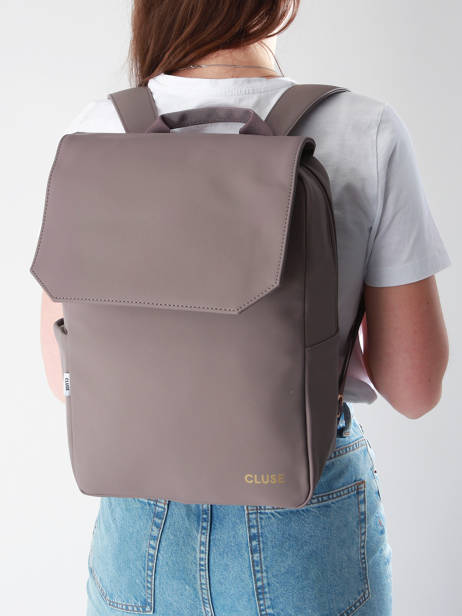 Sac à Dos Cluse Marron backpack CX044 vue secondaire 1