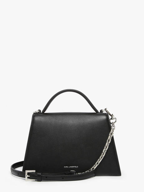Shoulder Bag K Signature Leather Karl lagerfeld Black k signature A1W30036 other view 5