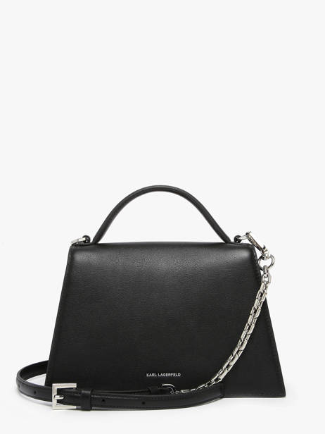 Shoulder Bag K Signature Leather Karl lagerfeld Black k signature A1W30036 other view 4