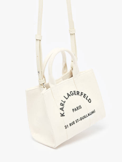 Shoulder Bag Rsg Cotton Karl lagerfeld Beige rsg A1W50118 other view 2