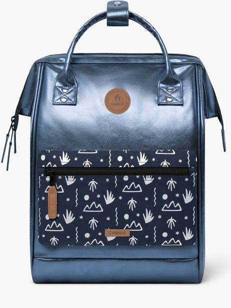 Customisable Backpack Adventurer Medium Cabaia Blue adventurer BAGS