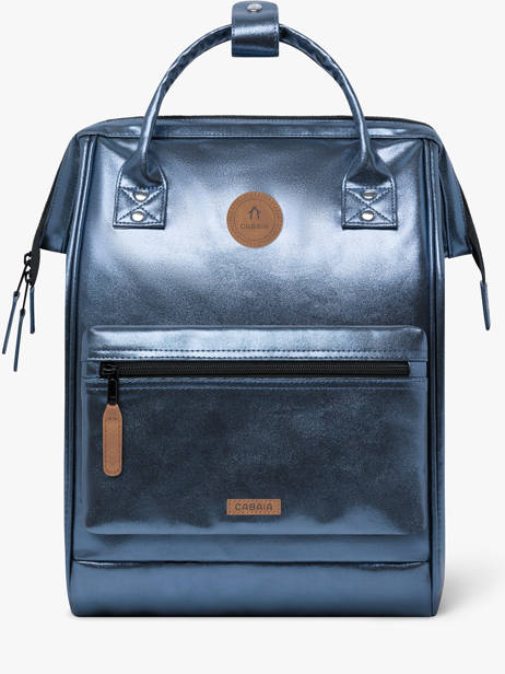 Customisable Backpack Adventurer Medium Cabaia Blue adventurer BAGS other view 2