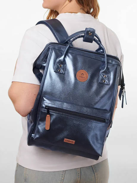 Customisable Backpack Adventurer Medium Cabaia Blue adventurer BAGS other view 1