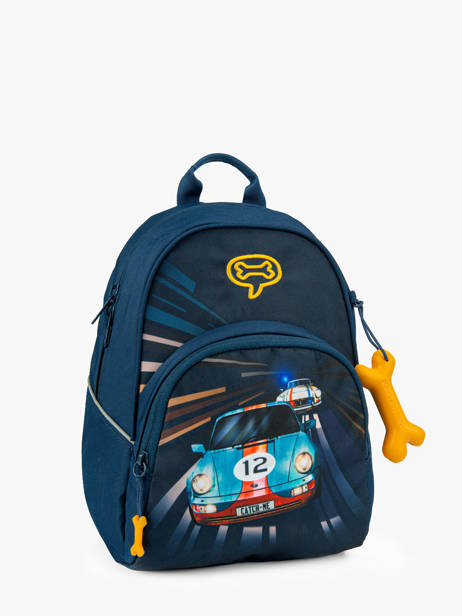 Mini Backpack Laurel Boys Stones and bones Blue boys B other view 2
